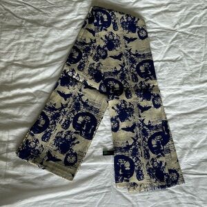 Skull Print Scarf